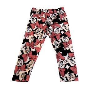 Minnie mouse velour pants 2T